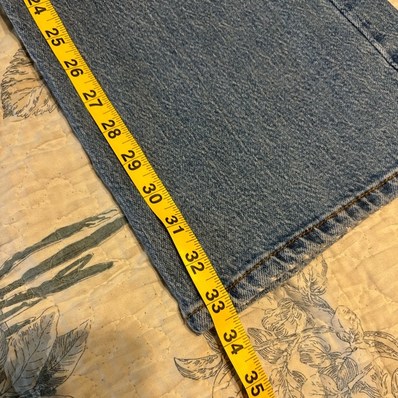 Zara LONG Wide Leg Jeans - Picture 5 of 5